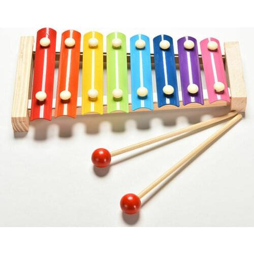Hot Sale Kid Baby Children Musical Instruments Xylophone Developmental Wooden Toy