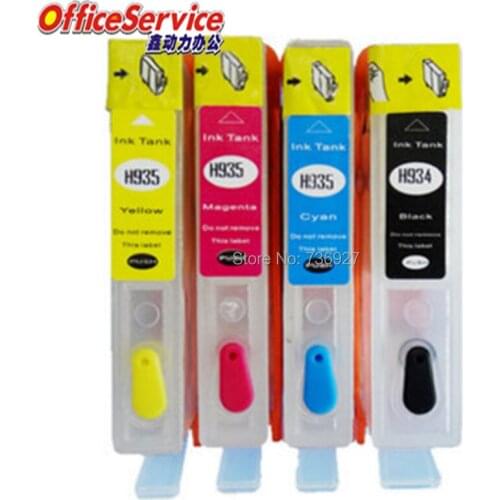 Refillable ink Cartridge For HP934 HP935 , suit for Officejet Pro6230/6830 Officejet 6812/6815/pro6835/6820 inkjet printer