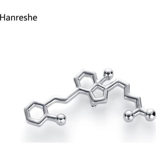 Trendy Vitamin D Brooches Women Medical Jewelry Gold Color Lapel Pin Metal Christmas Jewelry Hijab Pins Gift Men Accessories