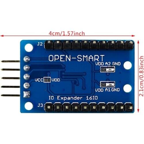 PCF8575 IO Expander Module I2C To 16IO For Arduino for Arduino UNO R3 and other MCU