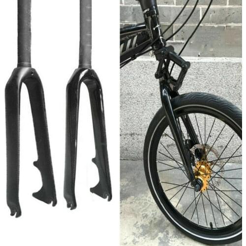 1-1/8'' Carbon Fiber Fork 20inch Superlight Now Style Road Bike Fork Matt Glossy Finish Cycling Parts Bicycle Accessories