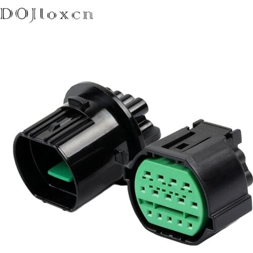 14 Hote Large And Small Terminals Socket Tank 300 Headlight Plug Automobile Waterproof Connector For Kia GL30114021