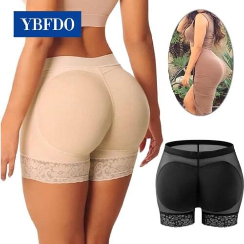YBFDO Women Padded Panties Seamless Bottom Panties Push Up Lingerie Womens Underwear Butt Lift Briefs Hip Enhancer Shaper
