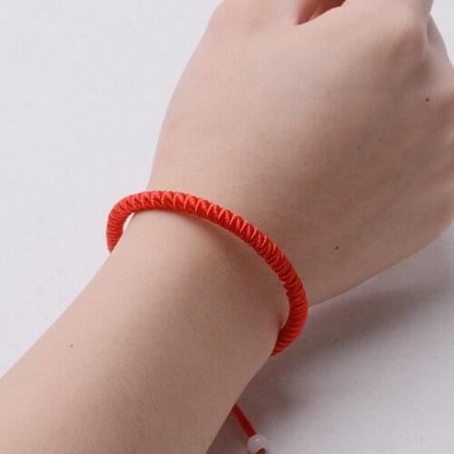 1pcs NEW Couple Bracelet Red Rope Lucky Bracelets or Anklet Men Women Cord String Line Handmade Jewelry Lover Gift