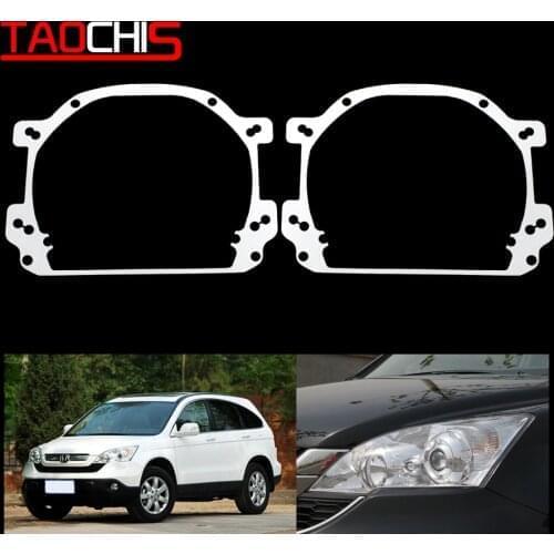 Taochis Car-Styling frame adapter module DIY Bracket Holder for Honda SPIRIOR 2009-2014 Hella 3 5 Projector lens