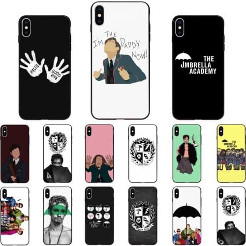 YNDFCNB Umbrella Academy Phone Case for iPhone 11 12 pro XS MAX 8 7 6 6S Plus X 5S SE 2020 XR cover