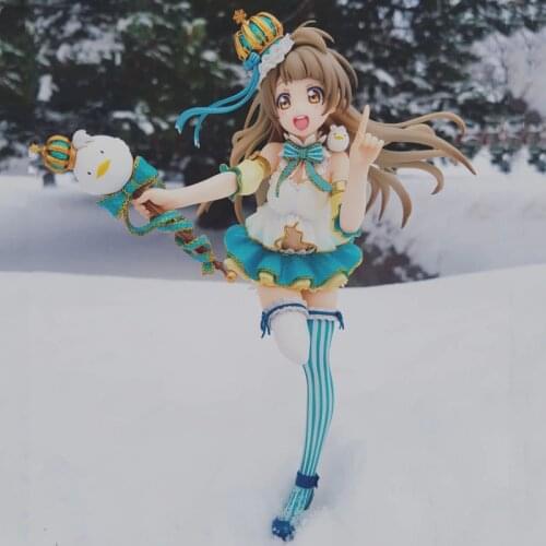 22cm Love Live Kotori Minami Snow Cool Action Figure Toys Collection Christmas Gift With Box Pvc Model Collection Japanese Anime