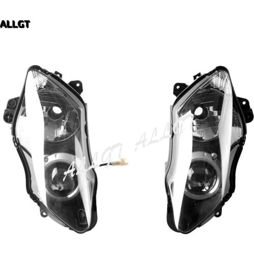 ALLGT Motorcycle Headlight for Yamaha YZF R1 2007 2008 Head light Lamp 07 08 Front Lighting
