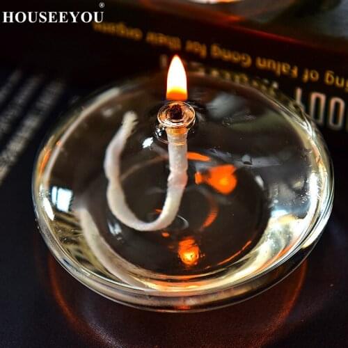 HOUSEEYOU Decorative Glass Candlesticks China