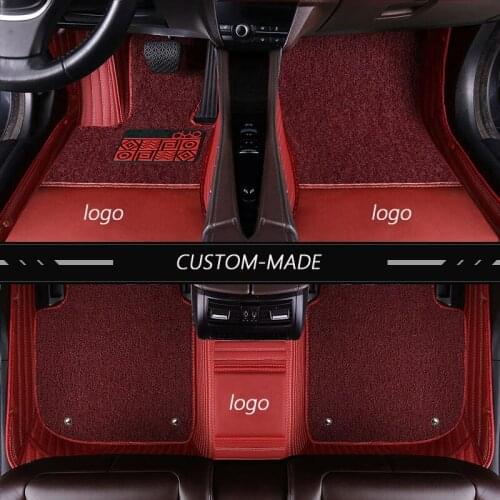 New Leather Custom car floor mats for infiniti qx70 fx qx60 fx37 qx50 ex qx56 q50 q60 car accessories waterproof carpet rugs