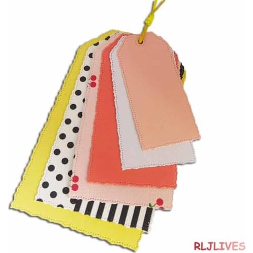 Torn Edge Nesting Set Metal Cutting Dies DIY Scrapbooking Card Stencil Paper Craft Handmade Album Handbook Decoration