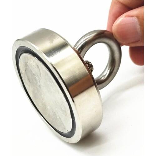 Neodymium magnet D60, search, 150kg, permanent power, super pot, fishing, rescue, neodymium