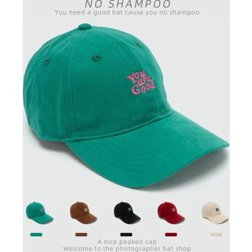 Autumn and Winter Brushed Cotton Cap Men and Women Trendy Korean Version of All-match Face-lift Effect Brown Casual Baseball Cap