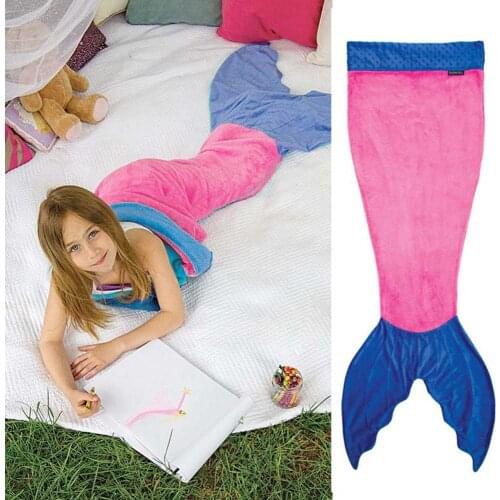 Shark Mermaid Tail Blanket Novelty Sleeping Bag For Kid Air Sofa Throw Rugs Shark Sleeping Bag Kids Novelty Sofa Blanket