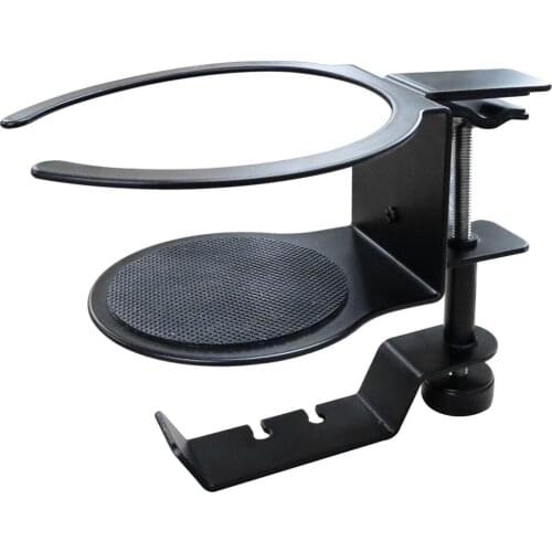 2-In-1 Gaming Headset Stand Earphone Rack Cup Holder Metal Stand Table Organizer Headphone Stand Aluminium