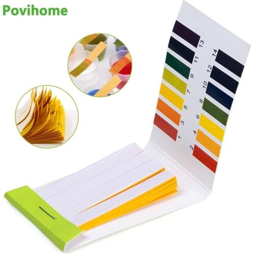 80/160/240/400Strips Universal PH Strips PH Controller 0-14st Tester for Saliva Water Cosmetics Amniotic fluid Testing C1961