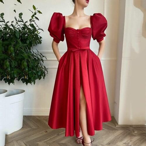 VANLYXCCI Women's Puffy Dresses