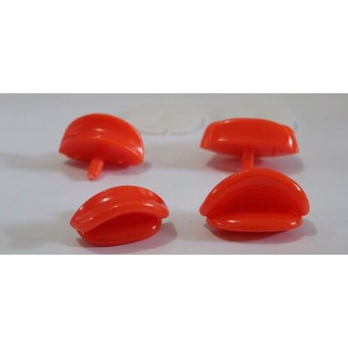 10pcs/lot 42x22mm/47x25mm plastic toy mouth animal duck mouth & hard washer for diy plush doll findings--zise option