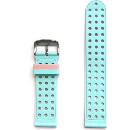 18mm Silicone Wrist Bracelet Watch Strap Band for Huawei TalkBand B5 Sports Smart Watch Waterproof and Sweat-proof 6 Colors