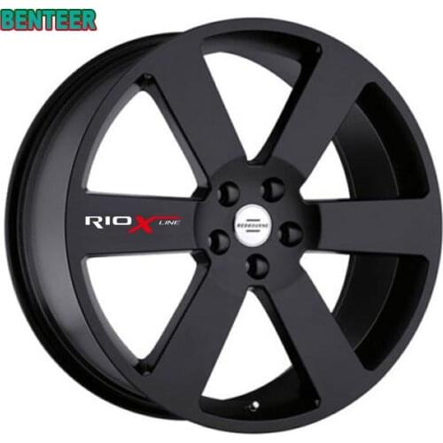 4pcs Car wheel sticker For Kia RIO RIOXLINE