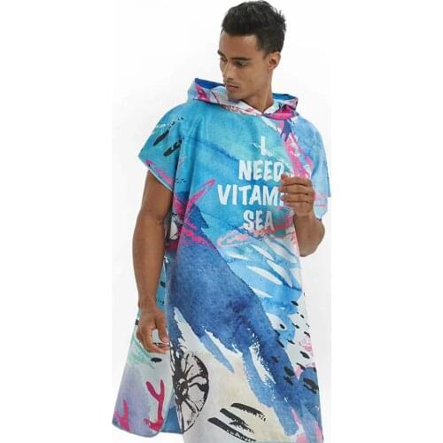 SBART 2020 Bath Towel Beach Towel Cloak UV Protection Bathrobe Quick-dry Swimming Diving Towel Seaside Spa Clothing