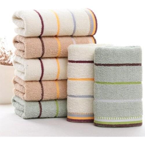 Clean Hearting Kids Towel Fashion Boys Girls Beach Towels Bathroom Colorful Cotton Striped 2019 Towel Travel Adults Towels Gifts