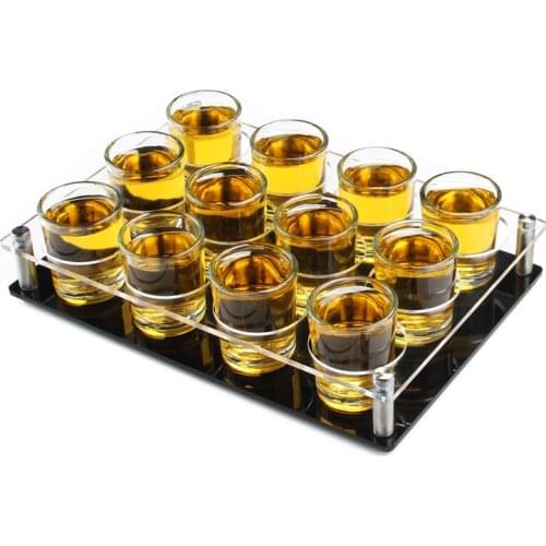 Kitchen Cup Barware Party Barmaid Wine Vintage Simple Barware Acrylic Holder 12 Pcs Set Copas De Vino Bar Accessories EI50BW