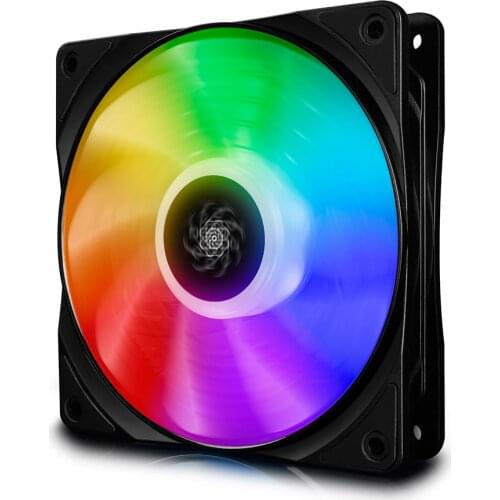 DEEPCOOL CF120 Computer PC Case Cooling Fan 120mm PWM RGB 5V/3PIN ARGB Addressable silent CPU Cooling fans For AURA SYNC
