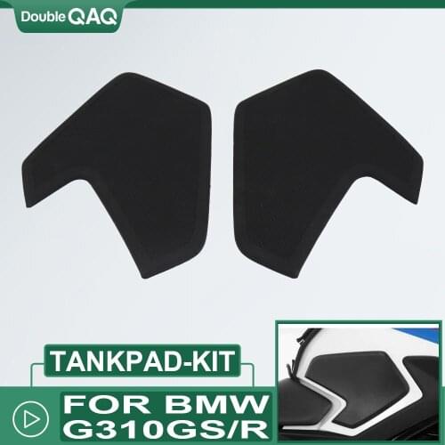 Motorcycle Non-slip Side Fuel Tank Stickers Waterproof Pad Rubber Sticker For BMW G310GS G310R G 310 R GS