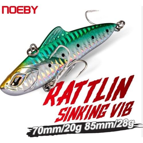 NOEBY 70mm 20g Vibration Fishing Wobblers Bass Fishing Tackle Artificial Hard Baits Fishing Goods NBL1903