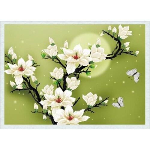 New Cross needle DIY Handmade Needlework Set Embroidery Kit Precise Printed Cross-needle Set Home Decoration