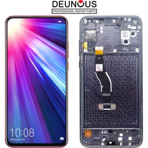 Original LCD For Huawei Honor View 20 V20 LCD Display Screen Touch Digitizer Assembly With Frame LCD For Honor V20 Nova 4 LCD