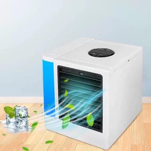 Adjustable Desktop Air Conditioner LED Cooling Machine USB Cooler Office Home Refrigeration Portable Mini Cooler