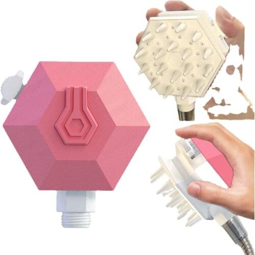 Pet Shower 3 in 1Dog Bath Brush Grooming Massage Shower Head Sprayer Shampoo Shower Gel Dispenser For Dog Cat Massage Grooming