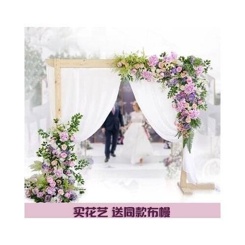 Lilac rose with grass green Wedding Flower Wall Artifical Silk Flower Backdrop wedding Decoration