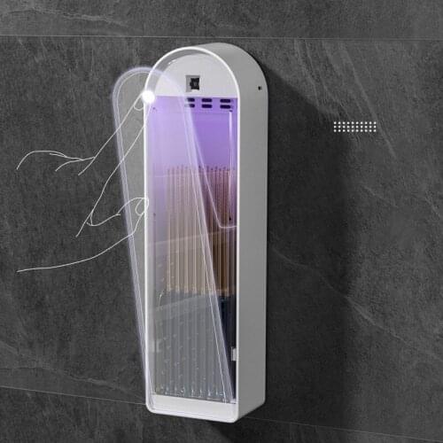 Drain and Dust Proof Tableware Storage Box Chopstick Box Kitchen Storage Supplies Plastic Chopstick Cage