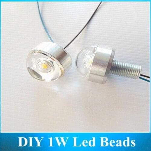 LED High Power Lamp Beads / Jewelry Exhibition Kitchen Counter DIY Crystal Lamp Light Source 1W 10PCS