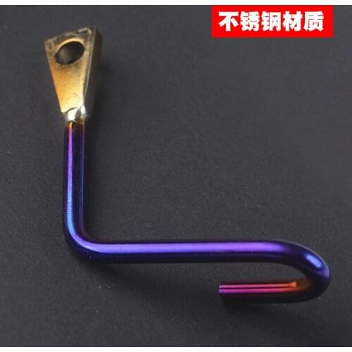 Stainless Steel Motorcycle Cable Line Clamp Bracket for Motorcycle Scooter Electric Scooter Universal
