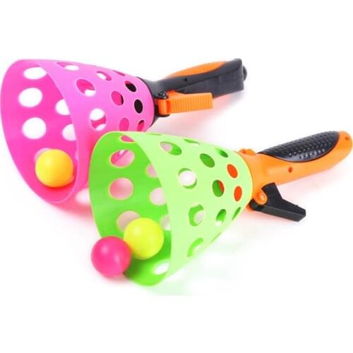 1 Pair Throwing and Catching The Ball Outdoor Toys Games for Children Kids Parent-child Sporting Indoor Boys Girls