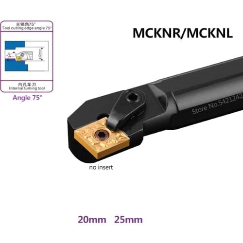 1pc S20R-MCKNR12 S25S-MCKNR12 CNC Lathe Cutting Tools MCKNR MCKNL Tool Bar Internal Turning Tool Holder for CNMG Carbide Inserts