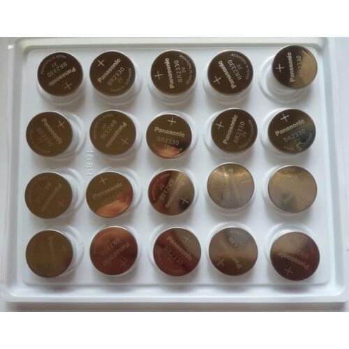 10pcs/lot New Genuine Panasonic 3V BR2330 BR 2330 High temperature Button Coin Cell Battery Batteries Free Shipping