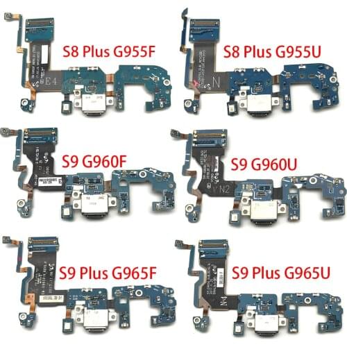 20Pcs/lot USB Charging Port Dock Charger Plug Connector Board Flex Cable For Samsung Galaxy S8 S9 Plus G950F G950U G960F G960U