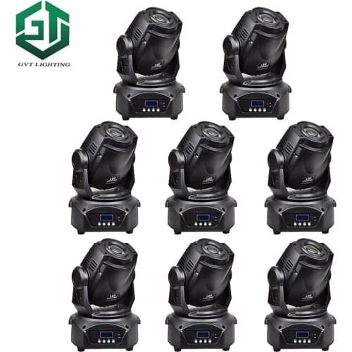 8pcs 90W LED Spot Moving Head Light/USA Luminums 90W LED DJ Spot Light 90w gobo moving heads lights super bright DJ Spot Light