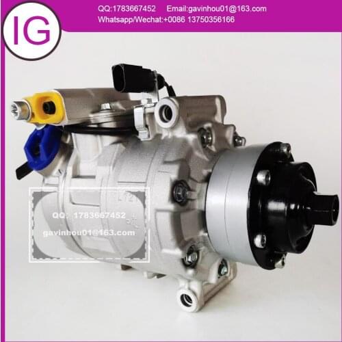 For free shipping Auto AC A/C Compressor For 4F0260805AD 4E0260805Q 4F0260805E 4F0260805L 4e0260805a for car Audi A4 B7 Q7 4L V8