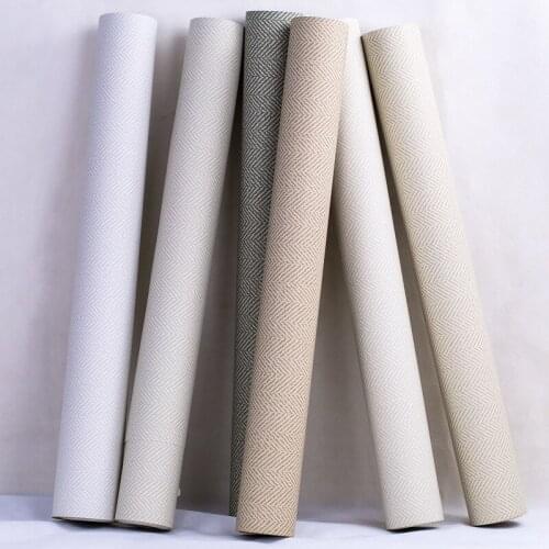 Beibehang Modern minimalist plain non-woven green wallpaper office bedroom living room TV background engineering 3d wallpaper