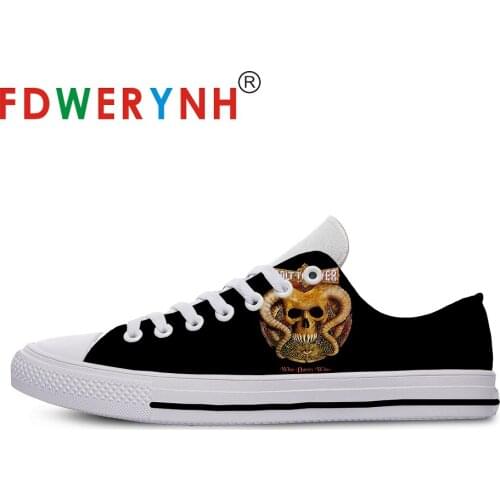 Bolt Thrower Band Most Influential Metal Bands of All Time Mens Low-top Casual Shoes 3D Pattern Logo Men Shoes