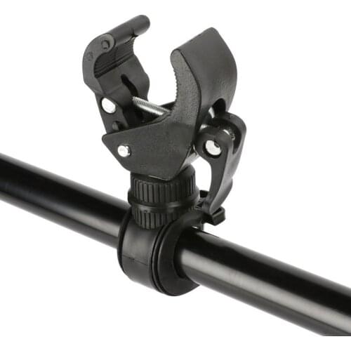 Bicycle Light Holder 360° Rotatable Bike Headlight Clip Flashlight Lamp Bracket Riding Equipment N017