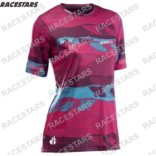 DHaRCO 2021 Mountain Bike Jersey Women Downhill Jersey Mountain MTB Shirt Cross Country Jersey Ladies Sweatshirt Cross-Country