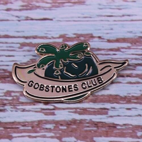 Gobstones club brooch wizarding game jewelry