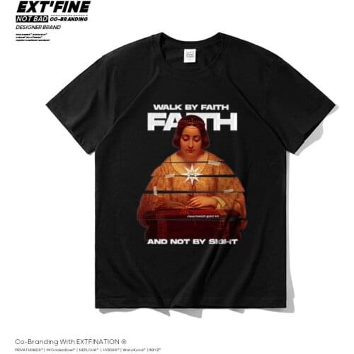 EXTFINATION Men's T-shirts With Inscriptions